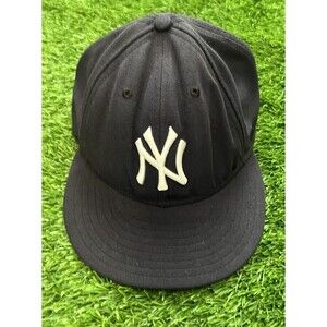New York Yankees Fitted Authentic Collection New Era MLB Hat 7 1/4 Wool